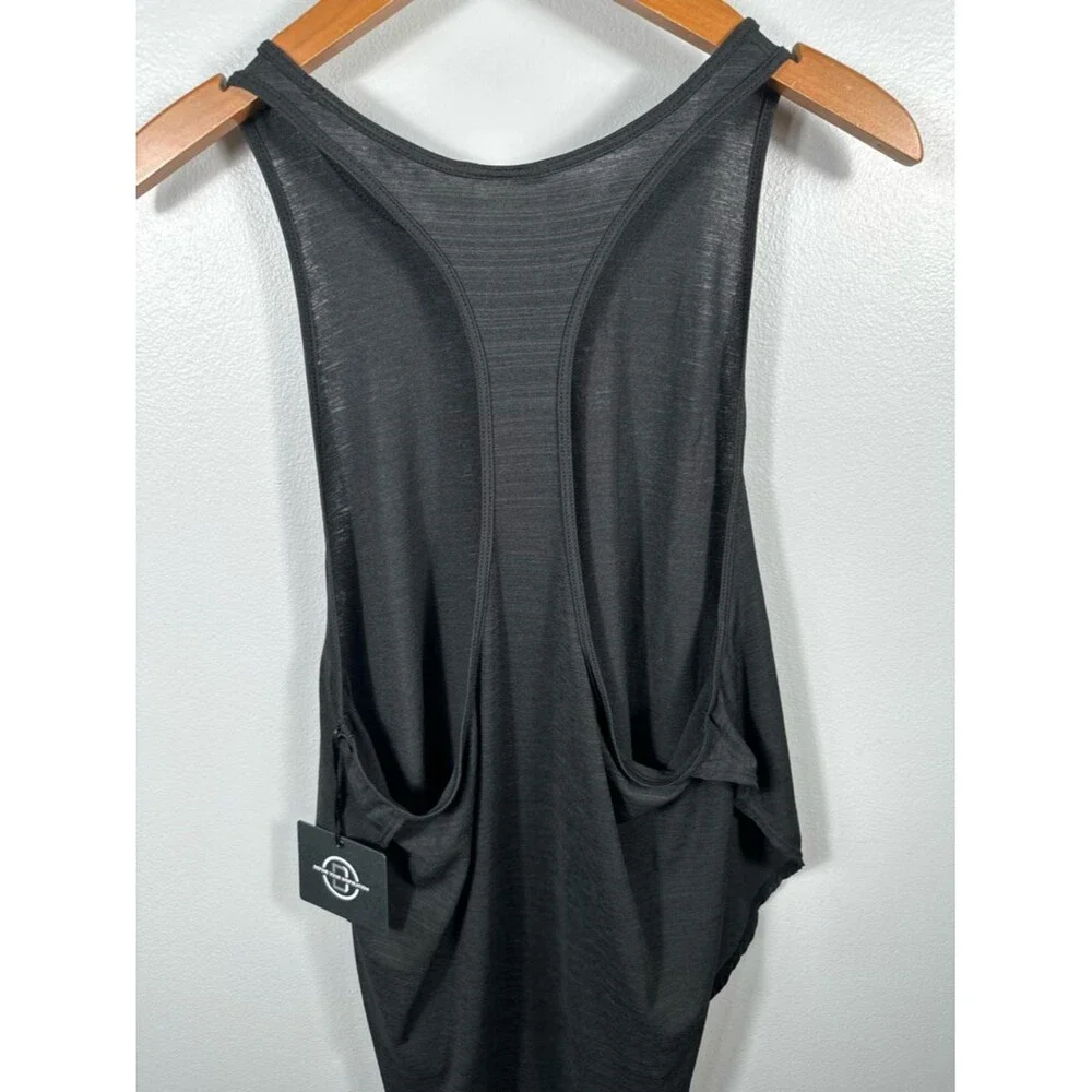 DYI Define Your Inspiration Lightweight Black Tank Top NWT Size Medium Workout